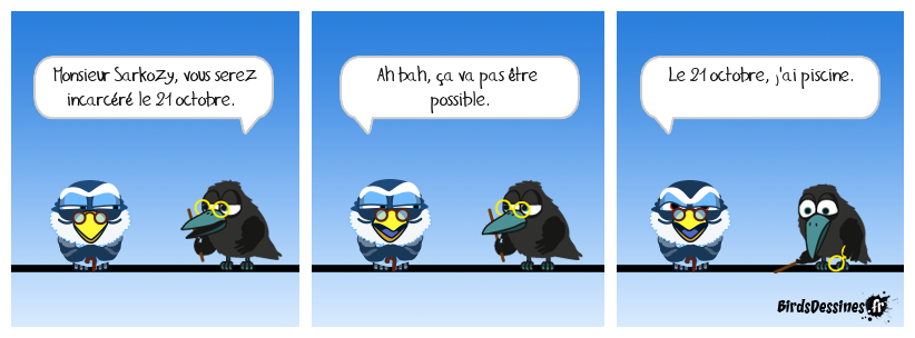 Du coup, même le bracelet électronique, s'il n'est pas étanche... Ça tombe mal