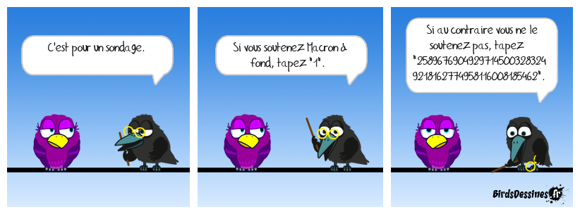 Vous n'avez que 2 secondes... Insondables sondages 9