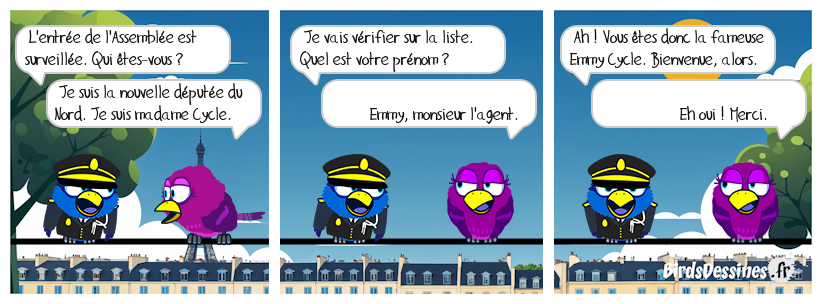 Elle a été baptisée par le père Choir