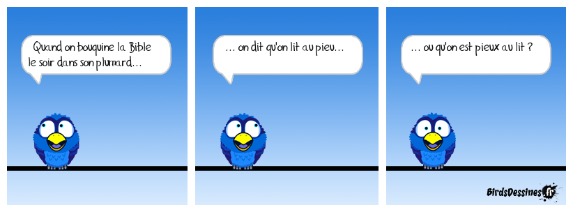 Question existentielle.