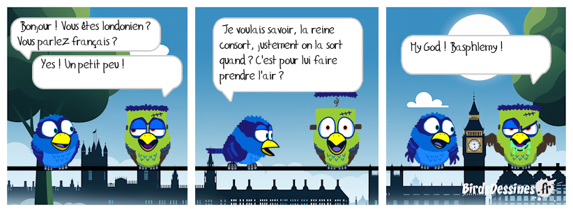 ☺ Outrage à la reine ☺☺