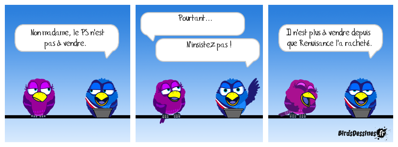 M'en fous, j'en voulais pas de toute façon. Trop tard