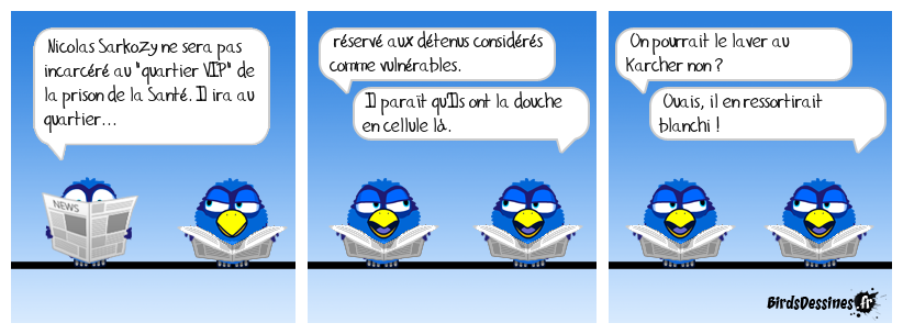 Et qui c'est qui va partir en vacances ?.... C'est Sarko !