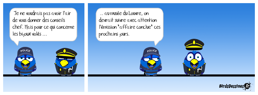 En voila un enquêteur qu'il est pas bête !