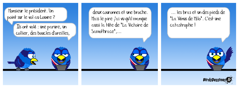 Pas de souci, il s'en occupe personnellement.