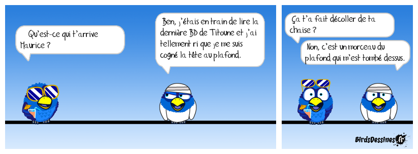 Rire comporte des risques !