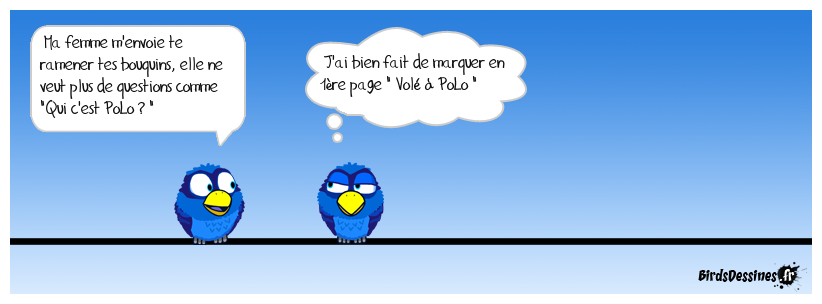 Du vécu ! On m'a ramené plusieurs de mes bouquins techniques 5-6 ans après mon départ de ma 1ère boite !<BR>
Malheureusement, pas sûr qu'on puisse mettre "Volé au Louvres" sur plein de choses exposées. Si, si, ça revient !