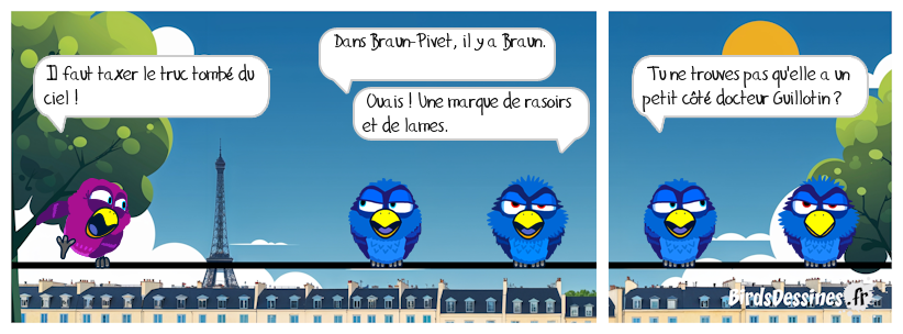 L’autre truc qui pourrait tomber du ciel (à force)