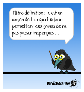 rentre avec tes pieds ...