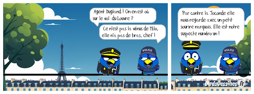 ☺ Braquage au Louvre... L'enquête ☺☺