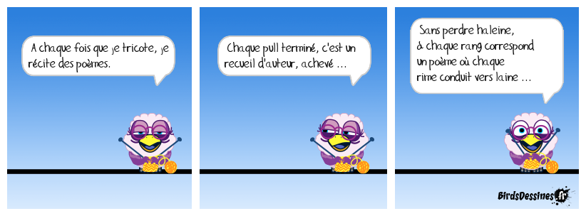 chaque été, je mets mon pull au vert ...