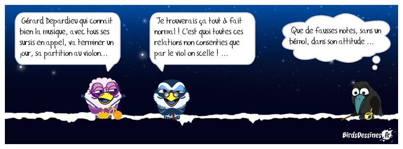 le viol c'est quand on veut pas, moi je voulais ...