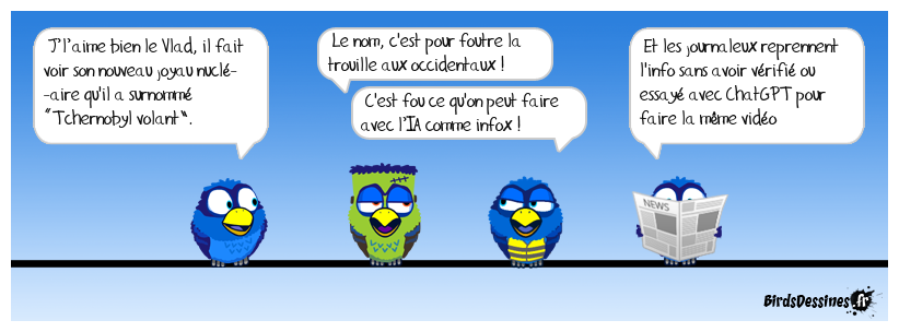 C'est vrai, c'était diffusé à la télé russe