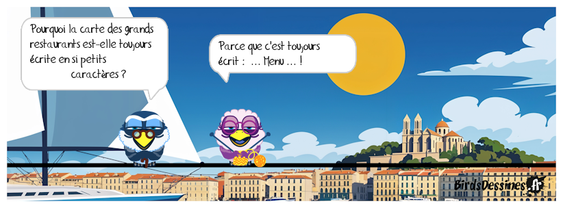 On reste au rang des gourmets ...