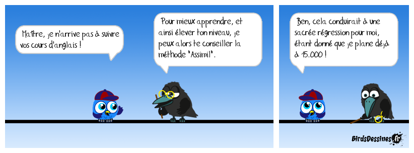 Un peu de hauteur d'esprit !