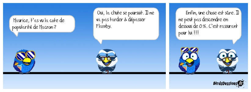 Plus dure sera la chute !