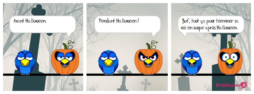 une vie de bof citrouille ...