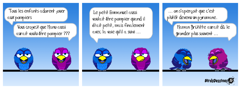 Manu n'a pas suivi la bonne voie ...