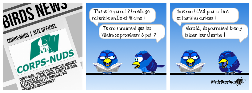 Pardon aux Cornusiens et Cornusiennes qui liraient cette BD. À chasser le naturel il revient au galop ?