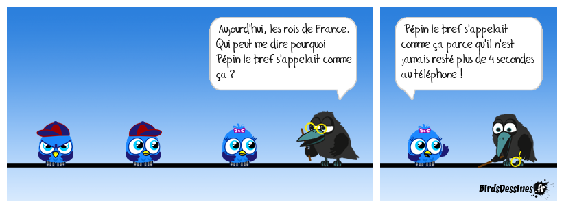 On sait tous ça, voyons.