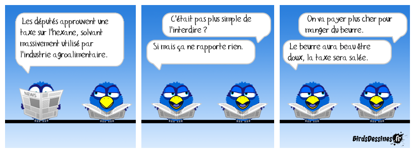 Les députés sont peut-être cons mais ils ne manquent pas d'imagination.