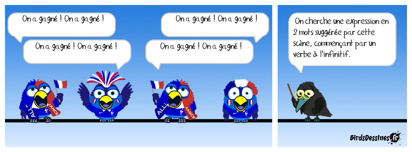 Verbidouillage n° 707 (expression française n° 411)