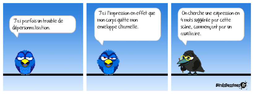 Verbidouillage n° 709 (expression française n° 413)