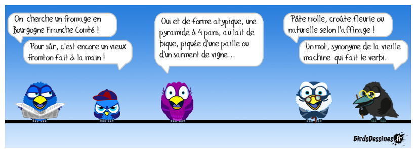NB : sans article comme d'habitude. Fromage produit en Saône-et-Loire spécialités régionales 270