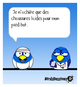 Trouver chaussure à son pied