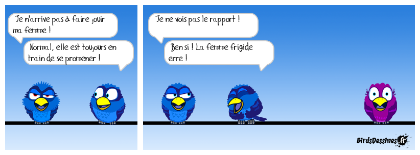 il n'y a pas de femmes frigides, seulement des mauvaises langues