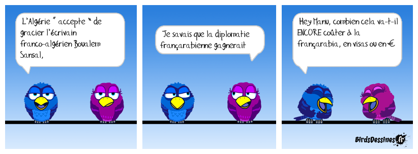 C'est comme les 2 syndicalistes en Iran