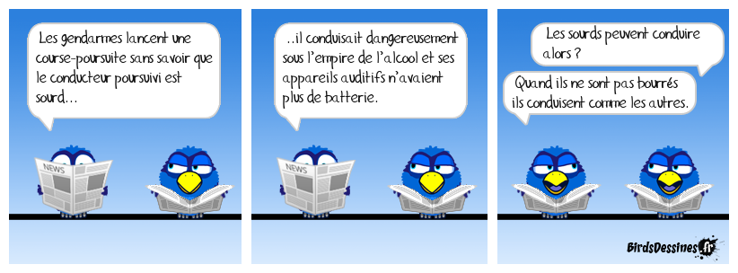 Même pas vu le gyrophare...