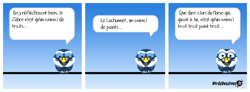 mon attrait pour les points ...