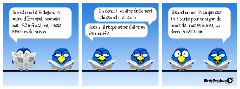 Il risque de trouver le temps long....