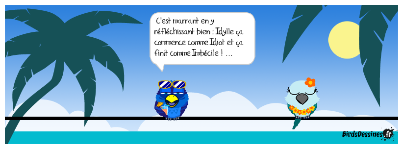 ♫ les histoires d'amour ♪ finissent toujours mal ♫ ...