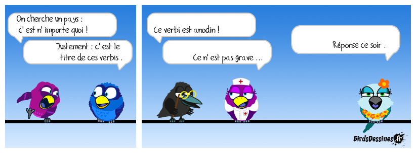 verbi sur tout et n'importe quoi ! 501