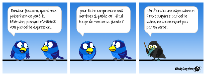 Verbidouillage n° 719 (expression française n° 423)