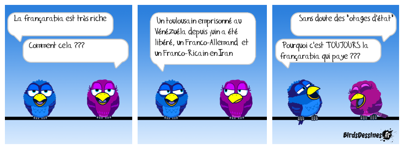 La preuve que la françarabia est très riche