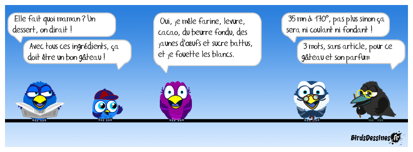 NB : Maman et surtout Pépé vous donnent les indices pour ce gâteau rond à partager... spécialités régionales 276