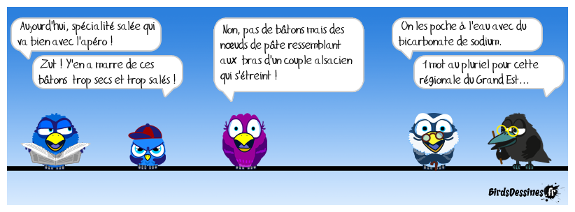 NB : sans article, leur nom est tiré du latin, on les trouve en toutes régions, pas seulement dans la région évoquée ici... spécialités régionales 278