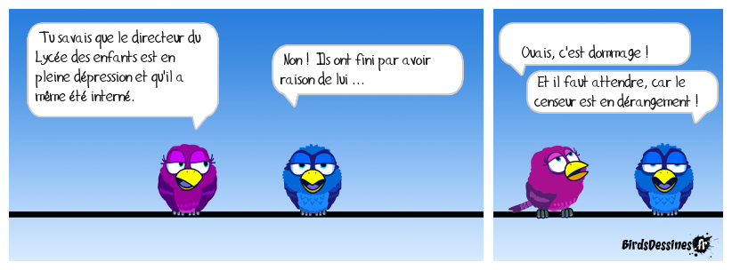 ah ces sales gosses !  ...