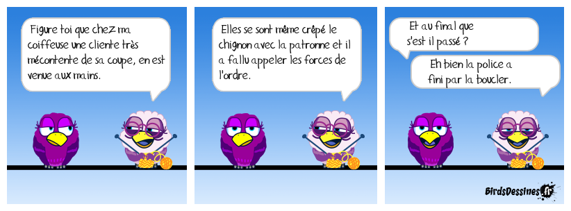 ça me la coupe ! ...