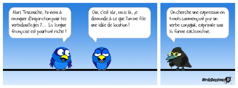 Verbidouillage n° 731 (expression française n° 435)