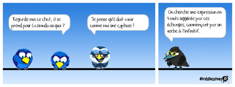 Verbidouillage n° 732 (expression française n° 436)