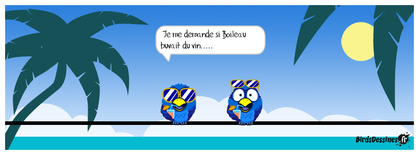 C'est à se demander....