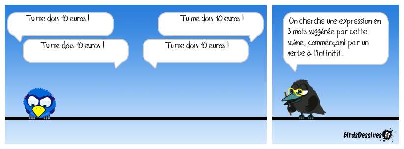 Verbidouillage n° 735 (expression française n° 439)