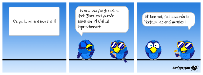 Mytho en plus d’être vantard…