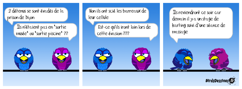 Alors elle est pas un peu belle la vie dans les prisons de françarabia