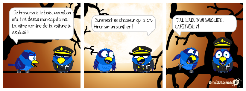 ☺ Attention en traversant les bois ☺☺