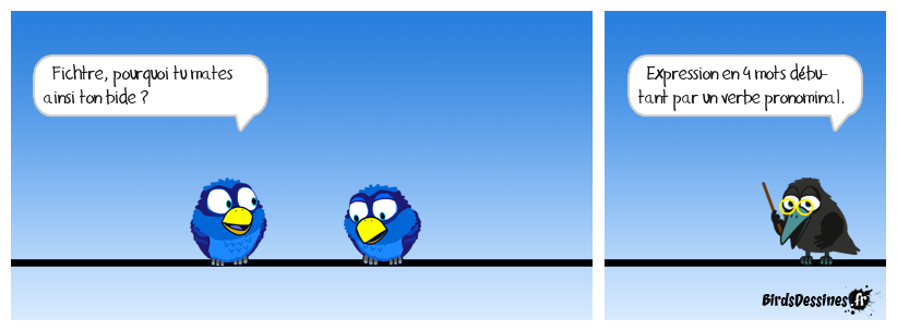 Verbidouillage à la Trucmuche.